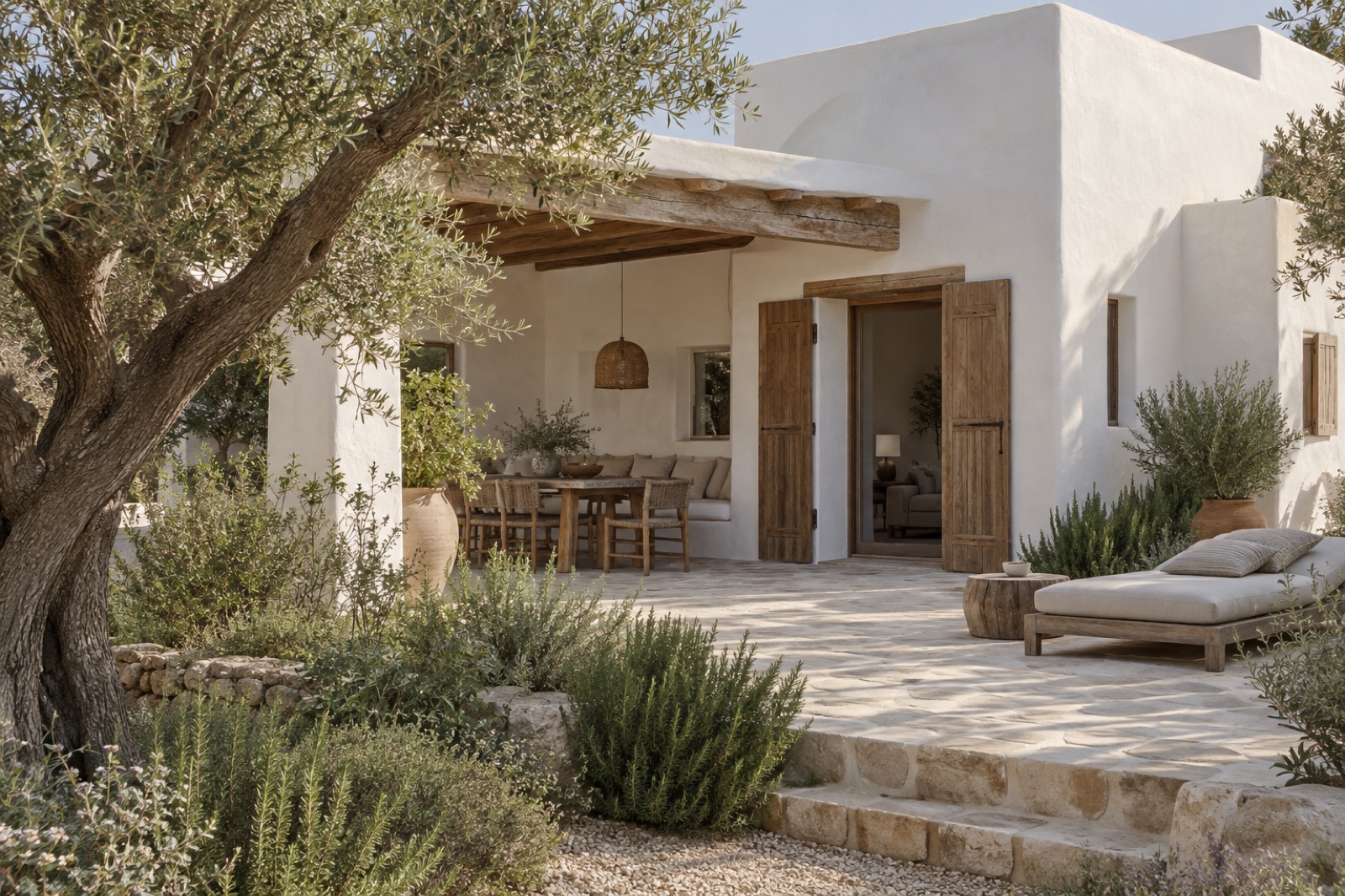 Cómo transformar una villa con estilo ibicenco: distribución, materiales y exteriores